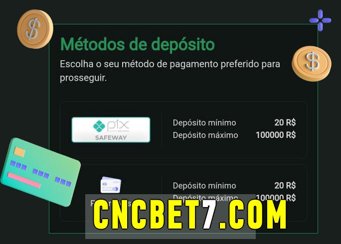 O cassino cncbet bet oferece uma grande variedade de métodos de pagamento